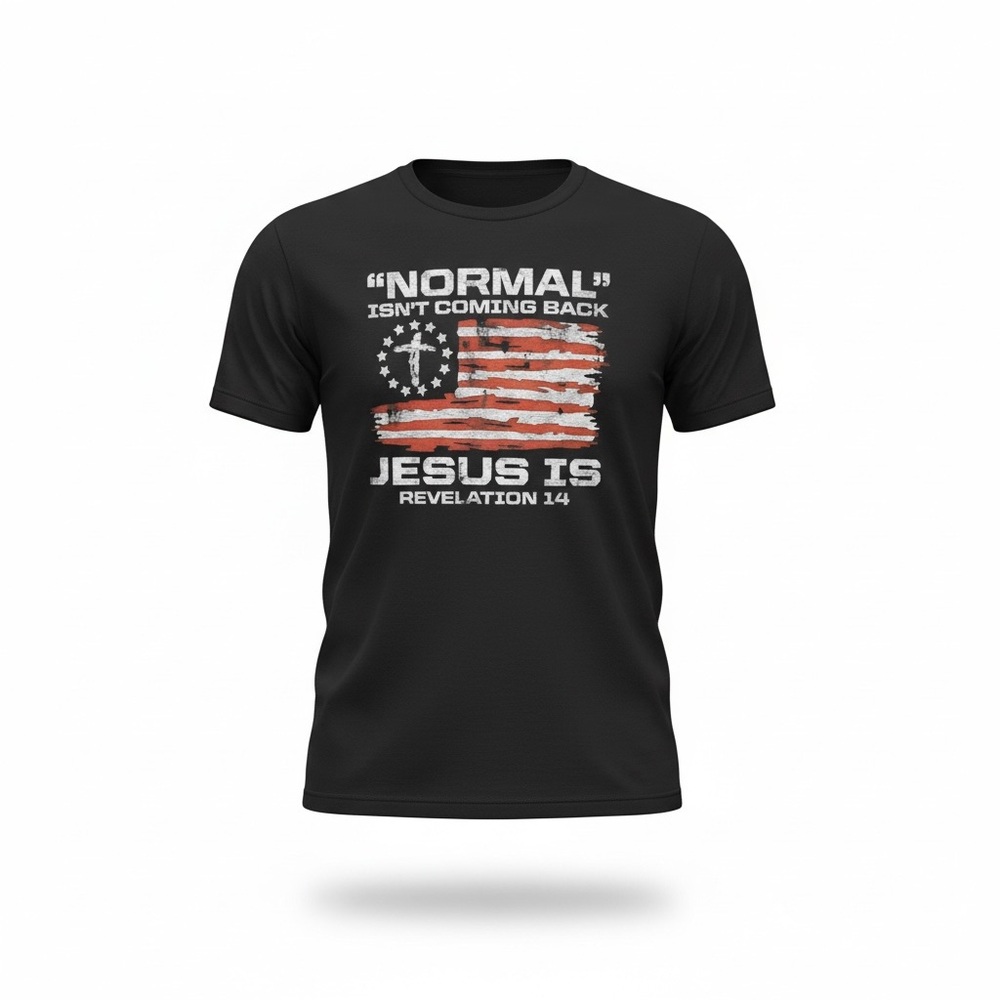 Jesus Is Graphic Tee - Black